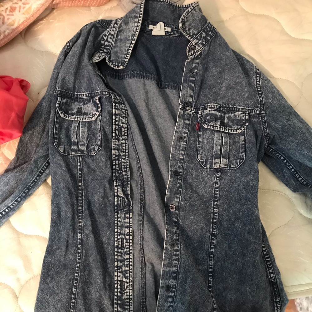 Thin Jean Jacket, Size S